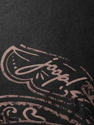 JOOP | Satin Bettwäsche PAISLEY 70x90cm/140x200cm Schwarz | schwarz